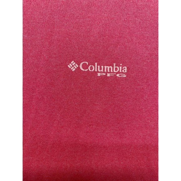 Colummbia PFG Men's Long Sleeve V-Neck Size Medium - Picture 2 of 5